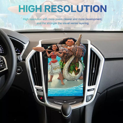10.5" Qualcomm For Cadillac ATS CTS XTS SRX Escalade 2013-2018 Car Radio Stereo Carplay Upgrade Tesla Style Screen Android Auto GPS Navigation Multimedia Player