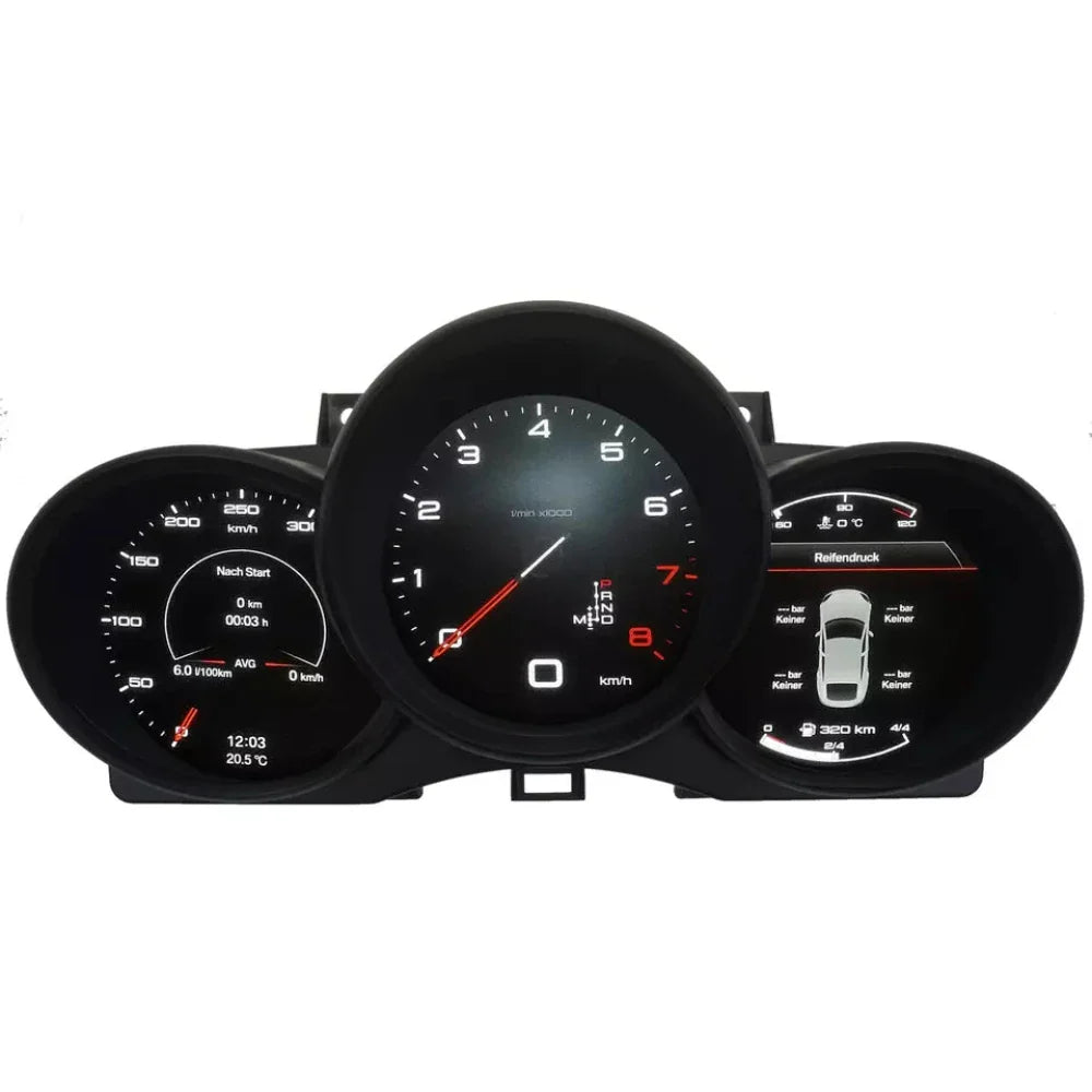For Porsche Macan 2014-2018 LCD Digital Dashboard Cluster Car Panel Speedometer Virtual Cockpit