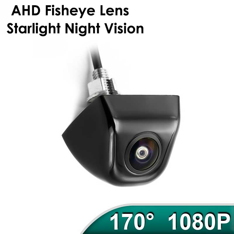 AHD 1920x1080P Car Camera 170 Degree Fish Eye Lens Starlight Night Vision HD Vehicle Rear View Camera backup Camera