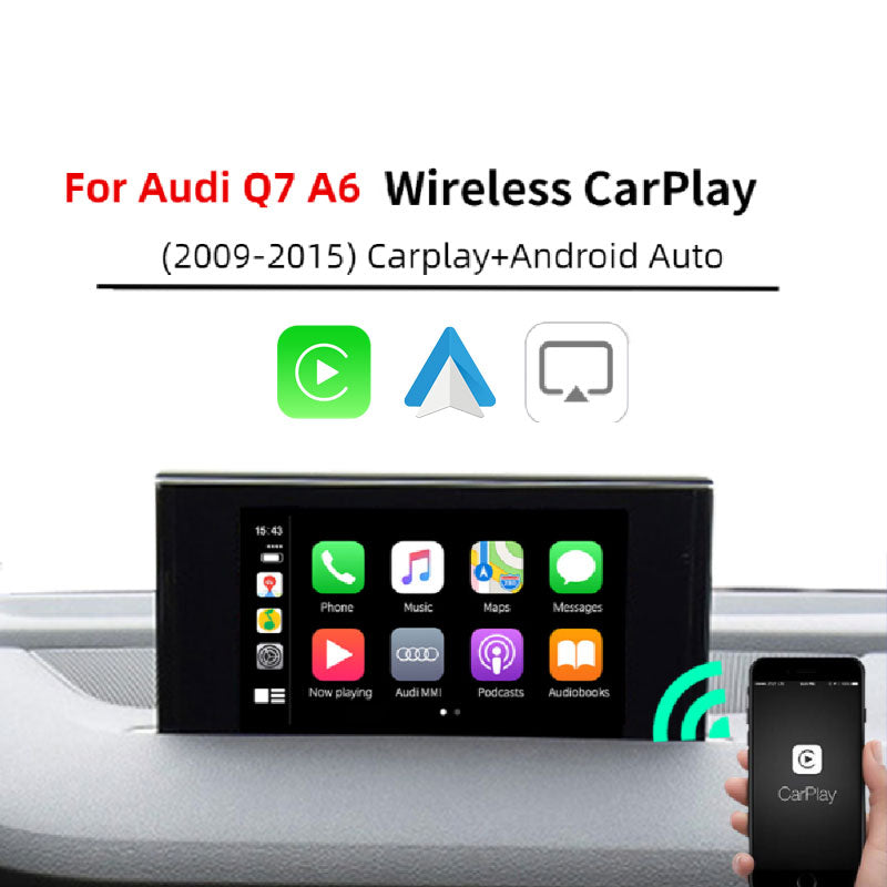 2022 Wireless Apple Carplay Module Android Auto Interface Retrofit A6 C7 S6 RS6 A7 S7 RS7 For Audi Carplay