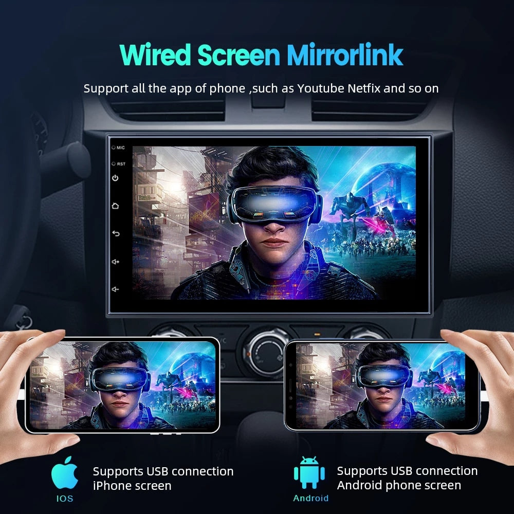 Carlinkit USB Wireless Android Auto Adapter Apple CarPlay Dongle Multimedia  Play