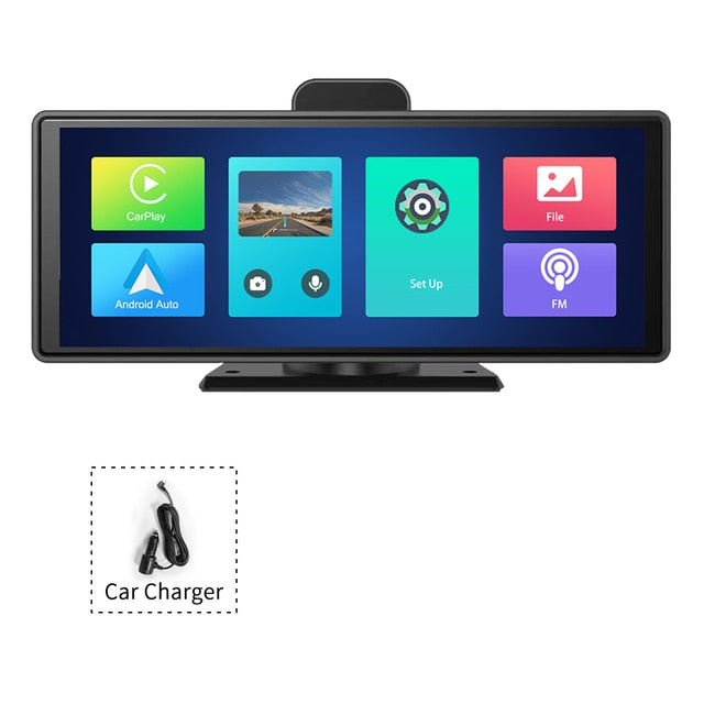 Car Player - Add wireless carplay/Wireless Android Auto Car DVR Video Recorder to your car 10.26" Touch Screen