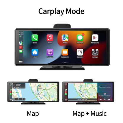 Car Player - Add wireless carplay/Wireless Android Auto Car DVR Video Recorder to your car 10.26" Touch Screen