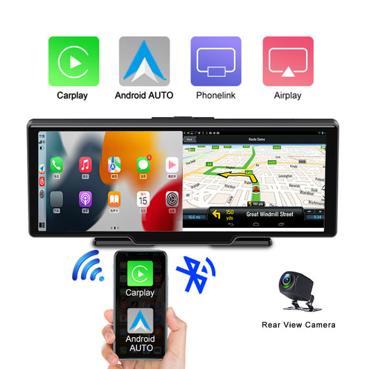 Add Apple wireless Carplay/AndroidAuto to your car - Tachograph Car Camera 10.26 Automatic Touch Smart Screen