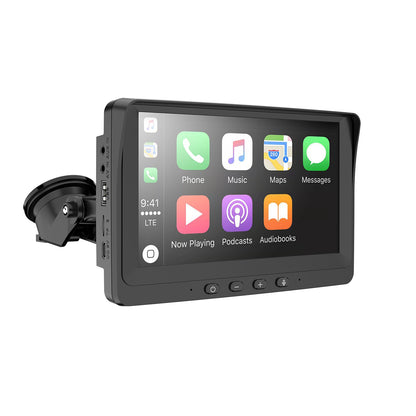7 Inch Linux Touch Screen Portable Android Auto Wireless Apple CarPlay Tablet Stereo Multimedia Bluetooth