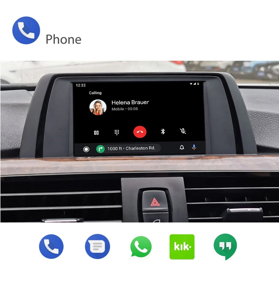 Wireless Apple CarPlay Module Box Android Auto for BMW NBT CIC EVO 