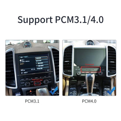Wireless CarPlay Android Auto for Porsche 911 Boxster Cayman Macan Cayenne Panamera PCM3.1 4.0 2011-2018 Video Module Box